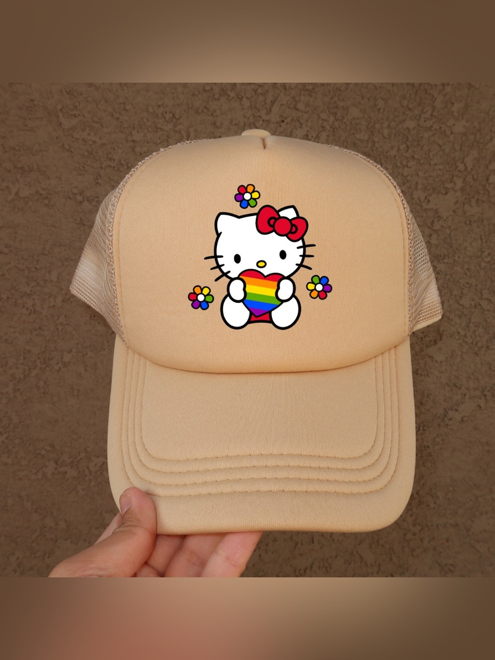 Hello Kitty Pride Trucker Hat